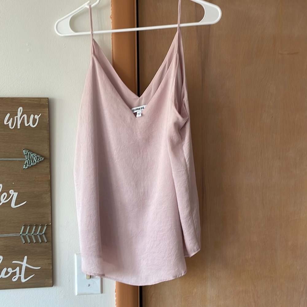 Express satin tank/cami